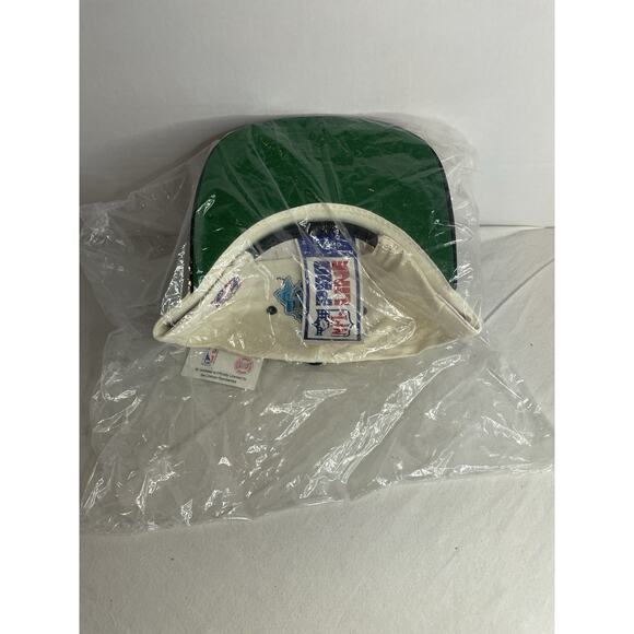 Vintage 1990 Vtg 90s Dallas Cowboys Back To Back Super Bowl Logo 7 SnapBack Hat In Orig Bag!!